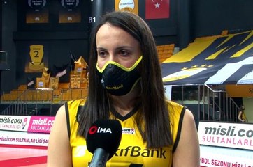 (Özel haber) Milena Rasic: "Motivasyonumuzu korumayı başardık ve mutlu sona ulaştık"