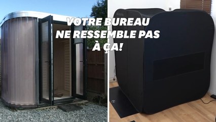 Le télétravail peut vite devenir plus facile avec ces 3 bureaux insolites