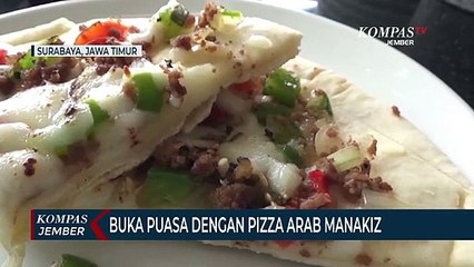 Buka Puasa dengan Pizza Arab Manakiz, Bikin Nagih!