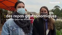 À Bordeaux, des étudiants dégustent gratuitement des plats 