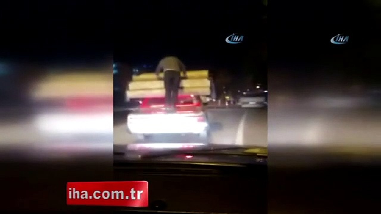 İzmir'de ilginç görüntü!