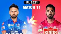 Delhi vs Punjab _ 11th Match IPL 2021 _ Cricket Score _ IPL 2021