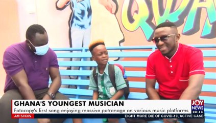 Ghana’s Youngest Musician: Fotocopy’s first song enjoying massive patronage - AM Showbiz (19-4-21)