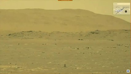 나사 헬기, 화성 상공 날았다! ...지구 밖 첫 동력 비행 / YTN