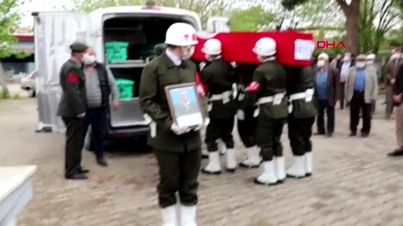MANİSA KANSERDEN ÖLEN KIBRIS GAZİSİ SON YOLCULUĞUNA UĞURLANDI