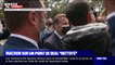 Emmanuel Macron en déplacement dans des quartiers sensibles de Montpellier