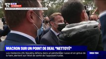 Emmanuel Macron en déplacement dans des quartiers sensibles de Montpellier