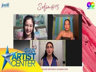 Artist Collab: Sofia Pablo, naluha sa birthday video greetings! | Sofia @ 15