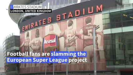 London football fans react to Super League project