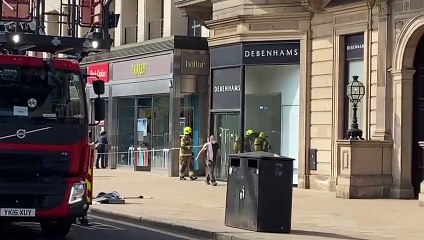 Fire crews called to incident at Debenhams