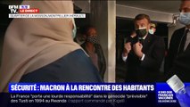 À Montpellier, Emmanuel Macron interrogé par des parents d'élève sur la réouverture des écoles: 