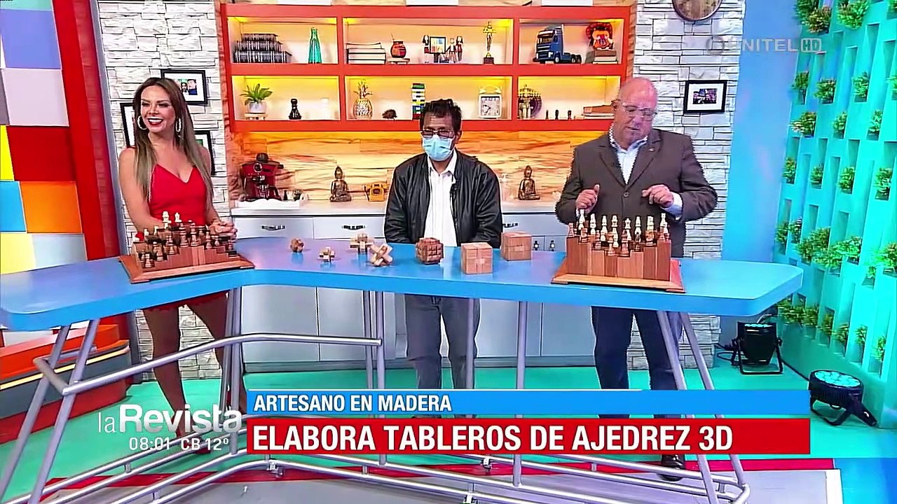 Tableros de ajedrez en 3D