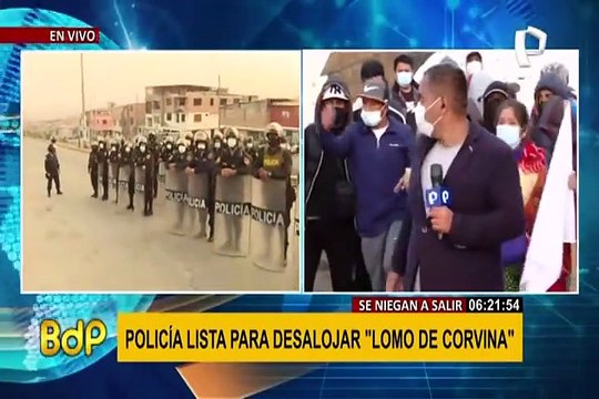 Invasores de Lomo de Corvina solicitan diálogo para ser reubicados