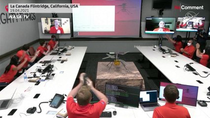 NASA helicopter breaks records with flight on Mars