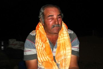 Keçilerini otlatan çoban arıların saldırısına uğradı