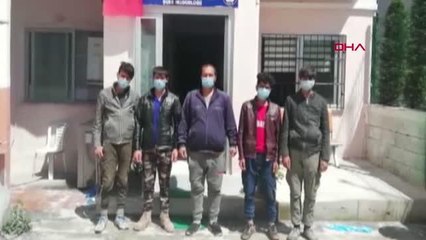 OSMANİYE KAÇAK GÖÇMENLERİ 'İSTANBUL' DİYE OSMANİYE'YE BIRAKTILAR