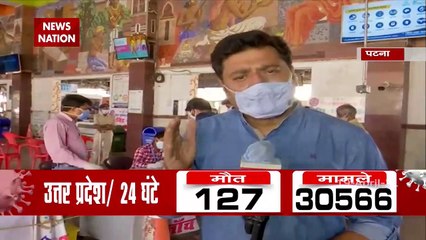 Health Staffs not following Covid protocol behavior at Railway Station