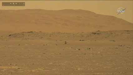El helicóptero Ingenuity hace historia al volar por primera vez en Marte