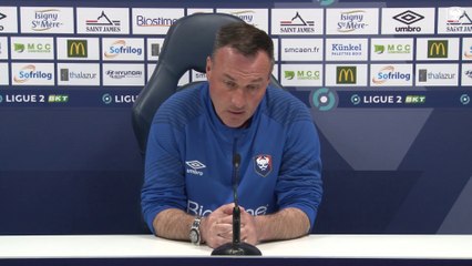 J34 Ligue 2 BKT : La conférence de presse avant SMCaen / USL Dunkerque