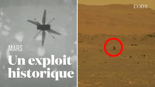 La Nasa fait voler l'hélicoptère Ingenuity sur Mars (et c'est historique)