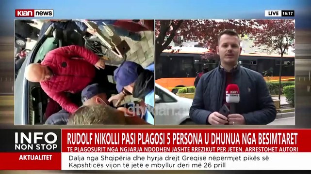Dalin pamjet, momenti kur autori i sulmit në xhami goditet nga qytetarët dhe arrestohet nga policia