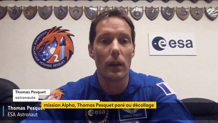 "La fusée est prête", déclare Thomas Pesquet à trois jours de son décollage pour la Station spatiale internationale
