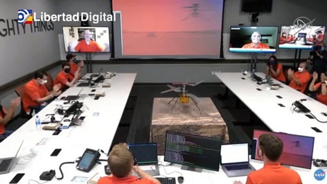 La NASA logra que el helicóptero Ingenuity vuele con éxito sobre la superficie de Marte