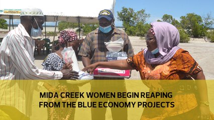 Mida creek women begin reaping from the blue economy projects
