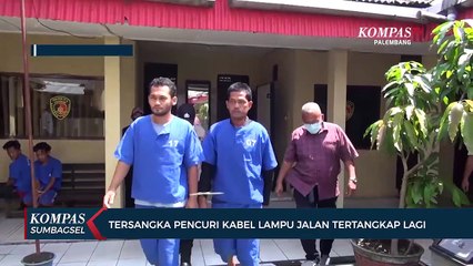 Tersangka Pencuri Kabel Lampu Jalan Tertangkap Lagi