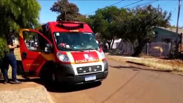 Homem fica ferido ao cair de imóvel no Bairro Presidente enquanto trocava telhas