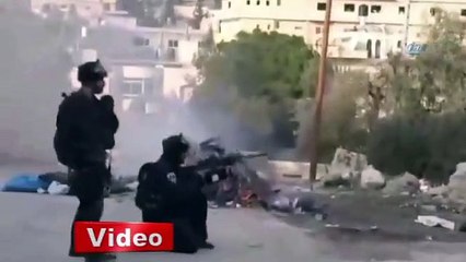 İşgalci İsrail 4 Filistinliyi yaka paça gözaltına aldı