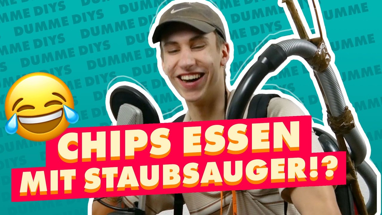 Dumme DIYs: Der Chips-Staubsauger!