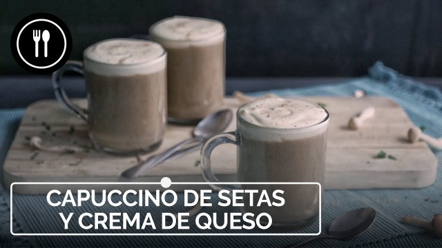 Cómo hacer un capuccino de setas y queso, el trampantojo más fácil