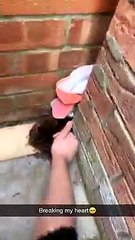 Stuck Cat Rescued by Firefighters