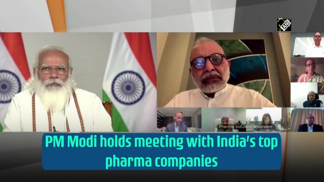 PM Modi holds meeting with India's top pharma companies