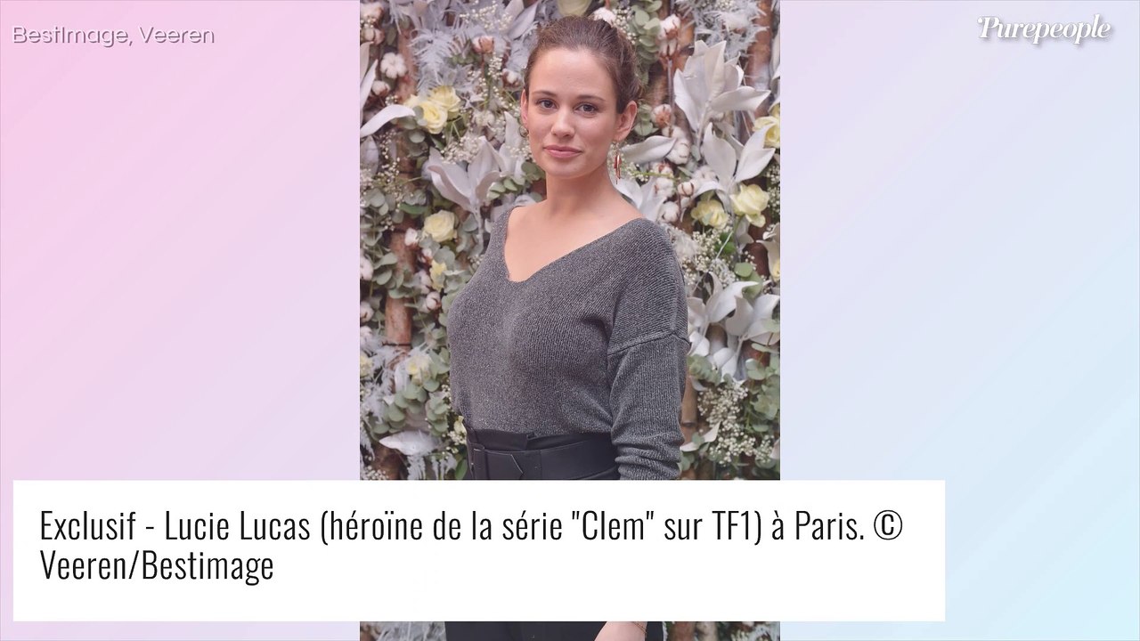 Lucie Lucas (Clem) a failli se séparer de son mari Adrien... Elle raconte