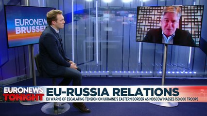 EU foreign affairs chief: 100,000 Russian troops at Ukraine border