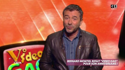 Pour son anniversaire, Bernard Montiel représente "Vidéo Gag" !