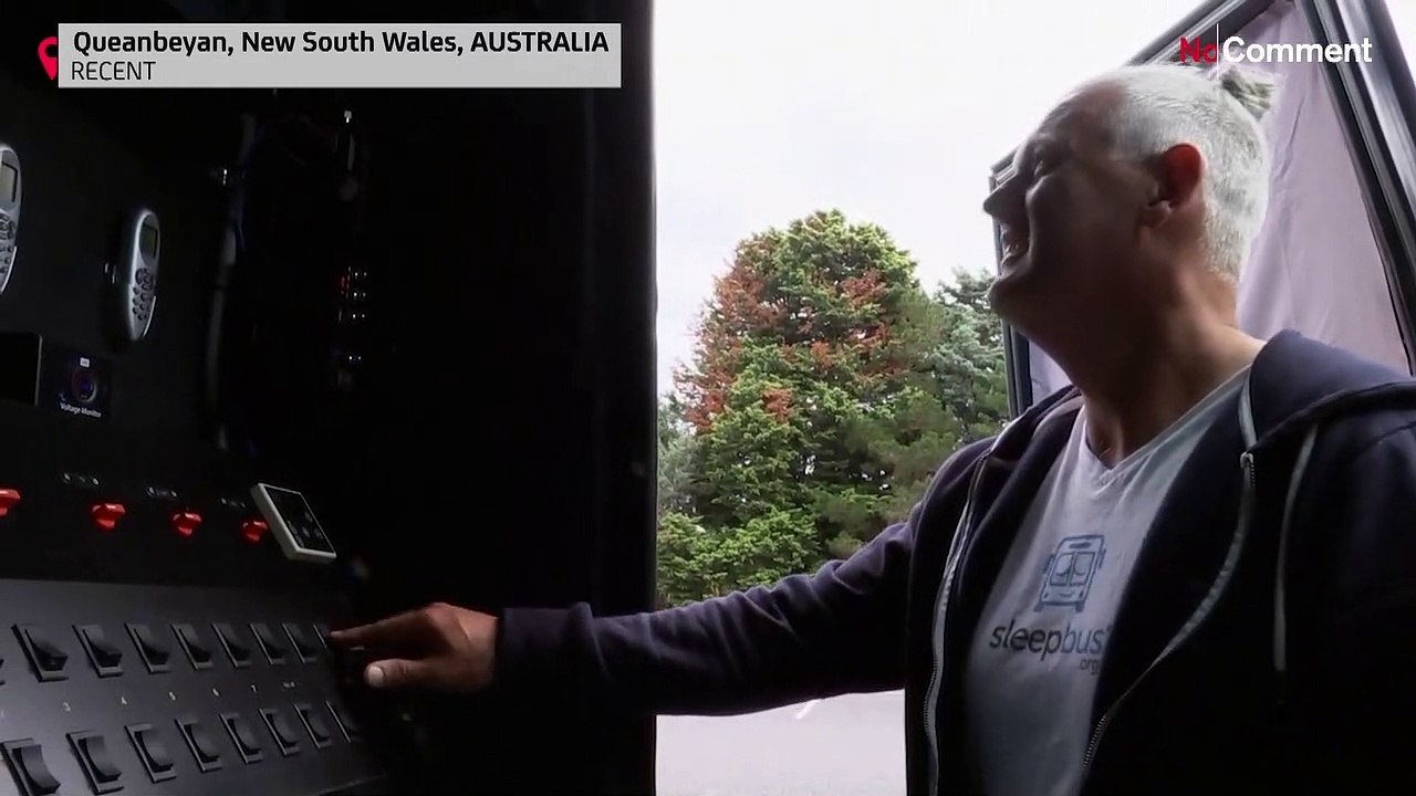 Australien: Schlafbus für Obdachlose