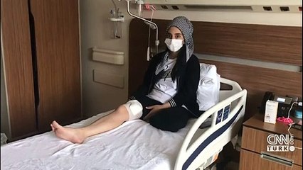 Engelli oğlu için hastanedeydi