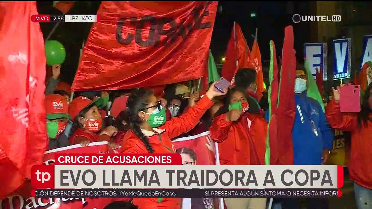 Copa a Evo Morales: "Traidor es aquel que huye y deja abandonado a su pueblo"