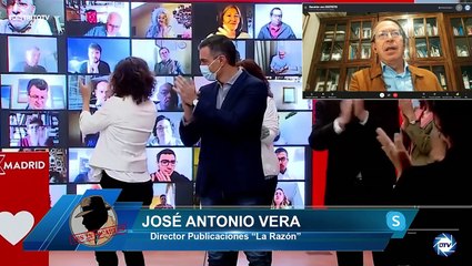 José Antonio Vera: Sánchez se ocupa de hablar mal de Ayuso, en vez de preocuparse por hacer su trabajo..