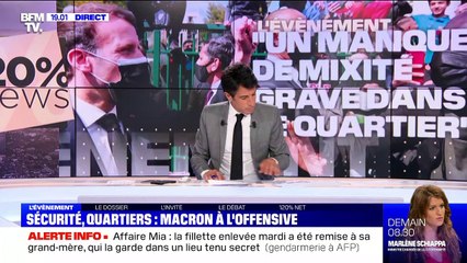 Sécurité, quartiers: Macron à l'offensive - 19/04