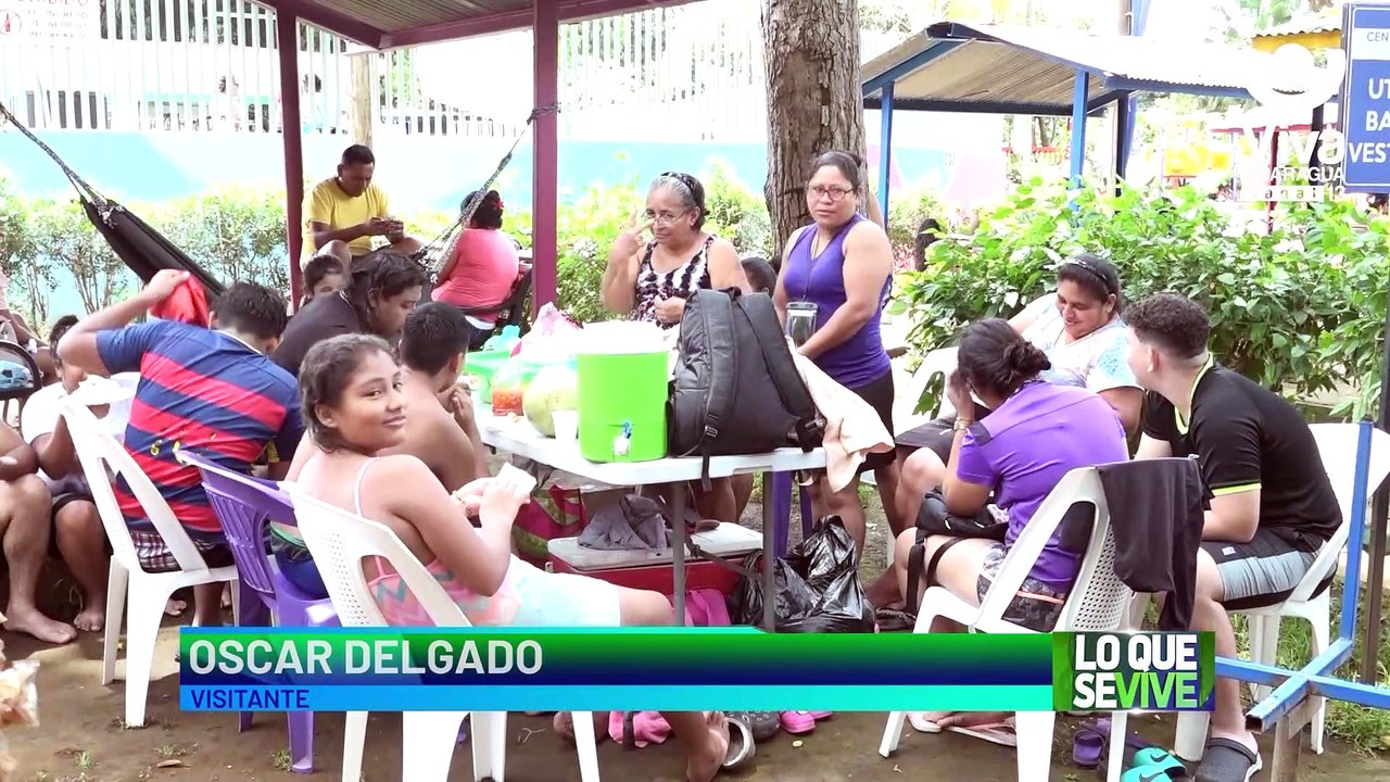 Mimados de la Revolución disfrutan las refrescantes piscinas de Xilonem