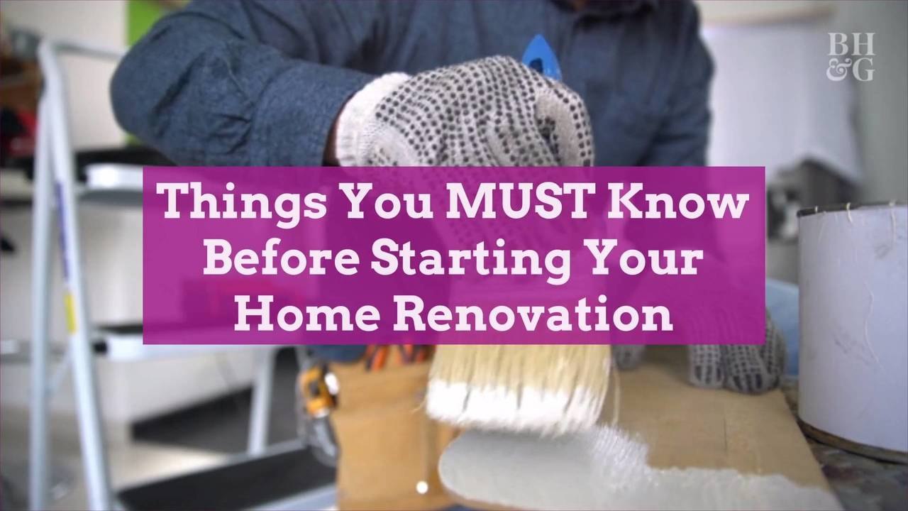 Things You MUST Know Before Starting Your Home...