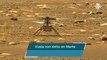 Helicóptero de la NASA logra histórico primer vuelo a Marte
