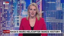 NASA’s Ingenuity helicopter goes down in history after successful flight on Mars