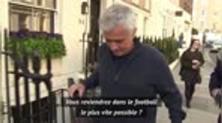 Spurs - Mourinho rentre chez lui après avoir été limogé