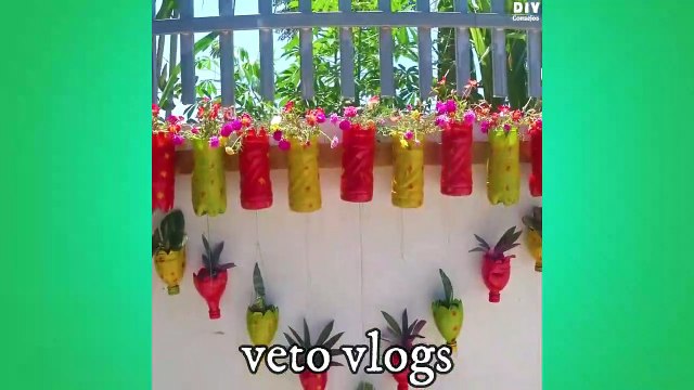 Make Beautiful Flower Baskets From Discarded Plastic Bottles How to Grow New Ideas How To Make