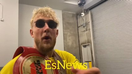 Jake Paul: Oscar De La Hoya's Speech Pumped Me Up Vs. Ben Askren